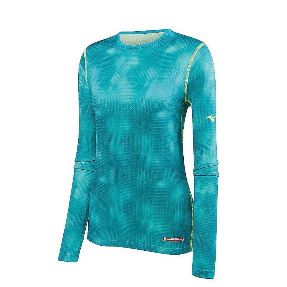 Mizuno Breath Thermo Női Base Layer Türkiz UHS257693